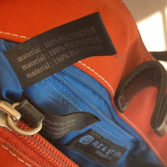 ❤️Reaction Kenneth Cole bright orange shoulder bag. - Picture 7 of 7